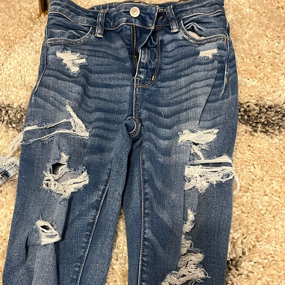 American eagle Dark blue skinny jeans